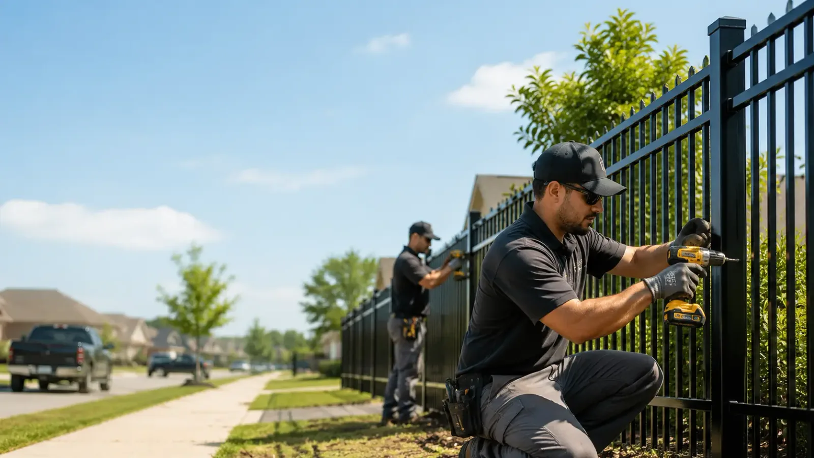 Metal Fence Installation in Leitchfield, KY